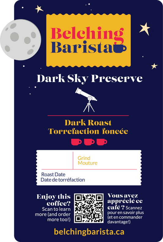 Ethiopian Dark Roast (Dark Sky Preserve)